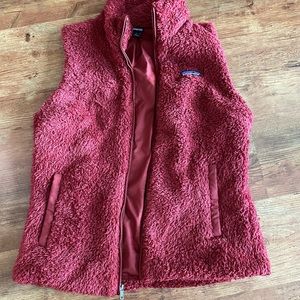 Maroon Patagonia vest